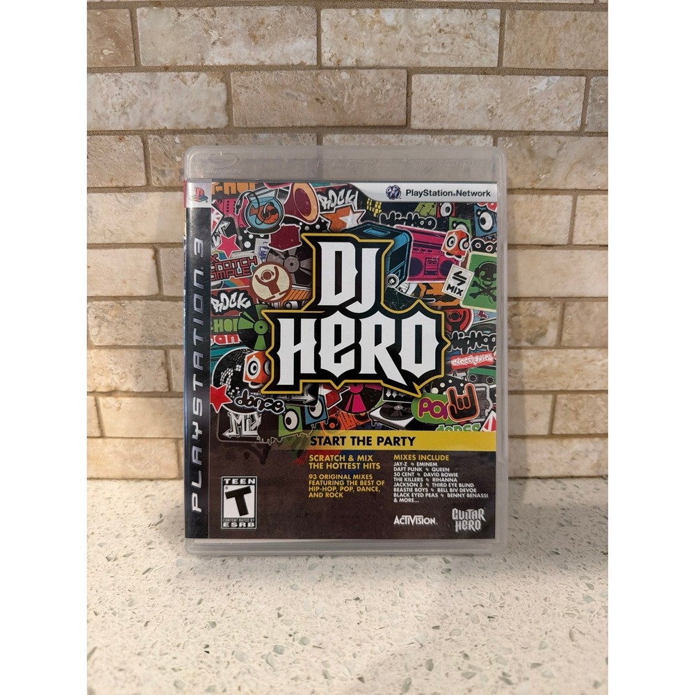 DJ Hero Start the Party PS3 Game